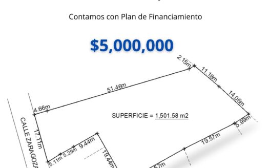 Terreno en Calle Zaragoza, Zapotlanejo