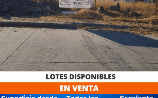 LOTES EN VENTA A ESPALDAS DEL RESTAURANTE MARLETT